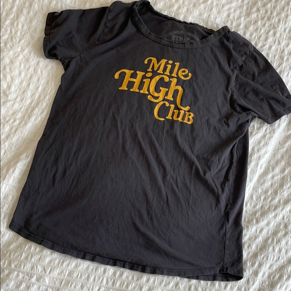 Sugarhigh lovestoned mile high club tee, the softest!